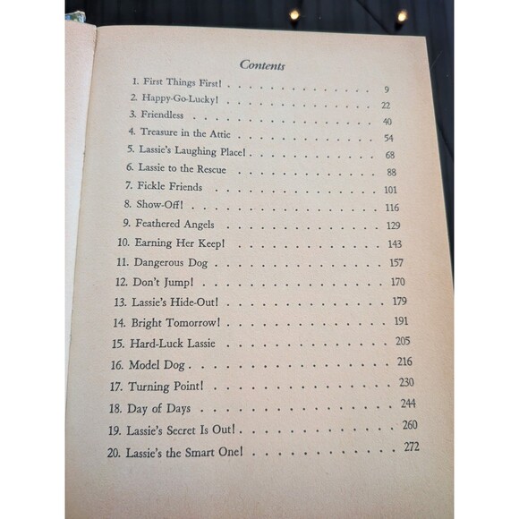 VTG Lassie and the Secret of the Summer – Hardcover Authorized TV Edition 1958 - Picture 6 of 12